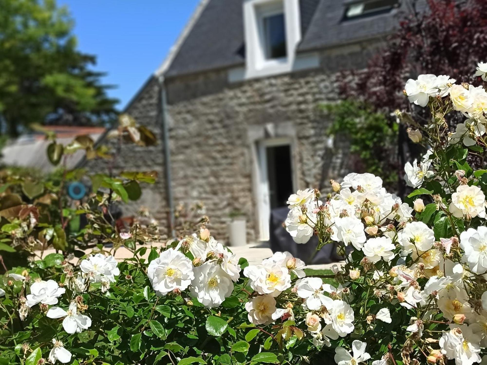 Charmante Longere Bigoudene Сasa de vacaciones Penmarcʼh